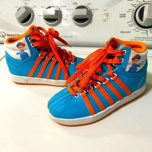 k-swiss blippi shoes. NWOT. size 13&1/2